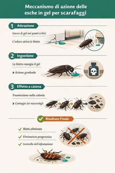 infografica scarafaggio nero